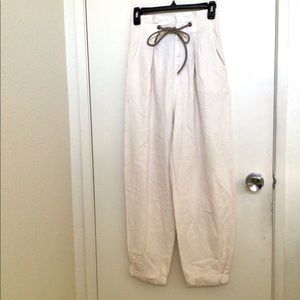 Zara High Waist Mom Pants